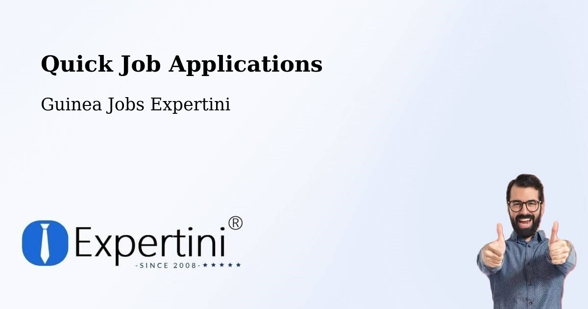Quick Apply Feature – Télimélé - Guinea Jobs Expertini